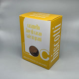 Caramello, fave di cacao e sale